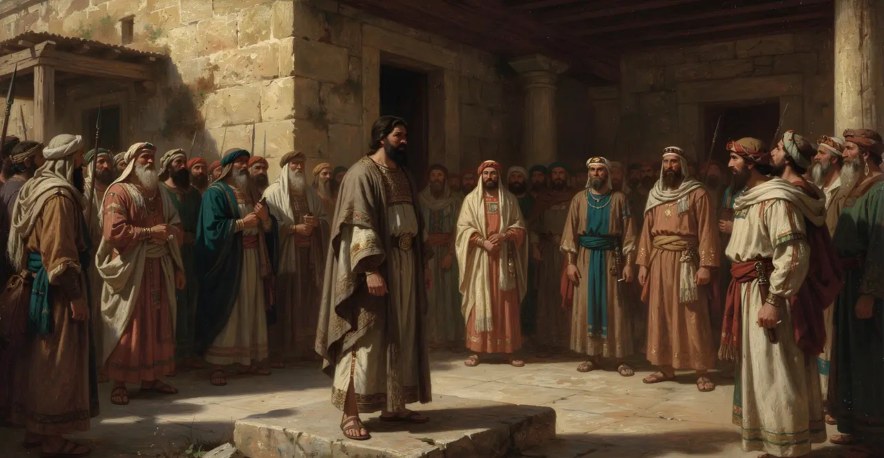 Nehemiah 5:5-7 — Nehemiah, oil painting · TruthPrints