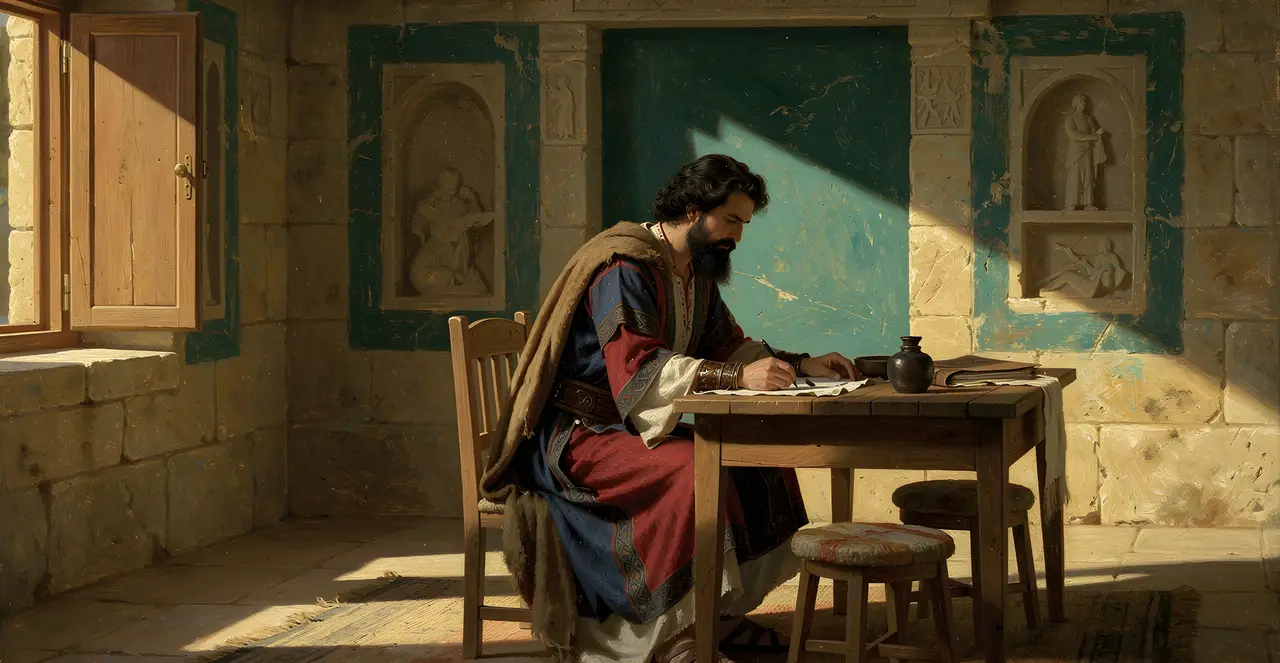 Nehemiah 6:1-3 — Nehemiah, oil painting · TruthPrints