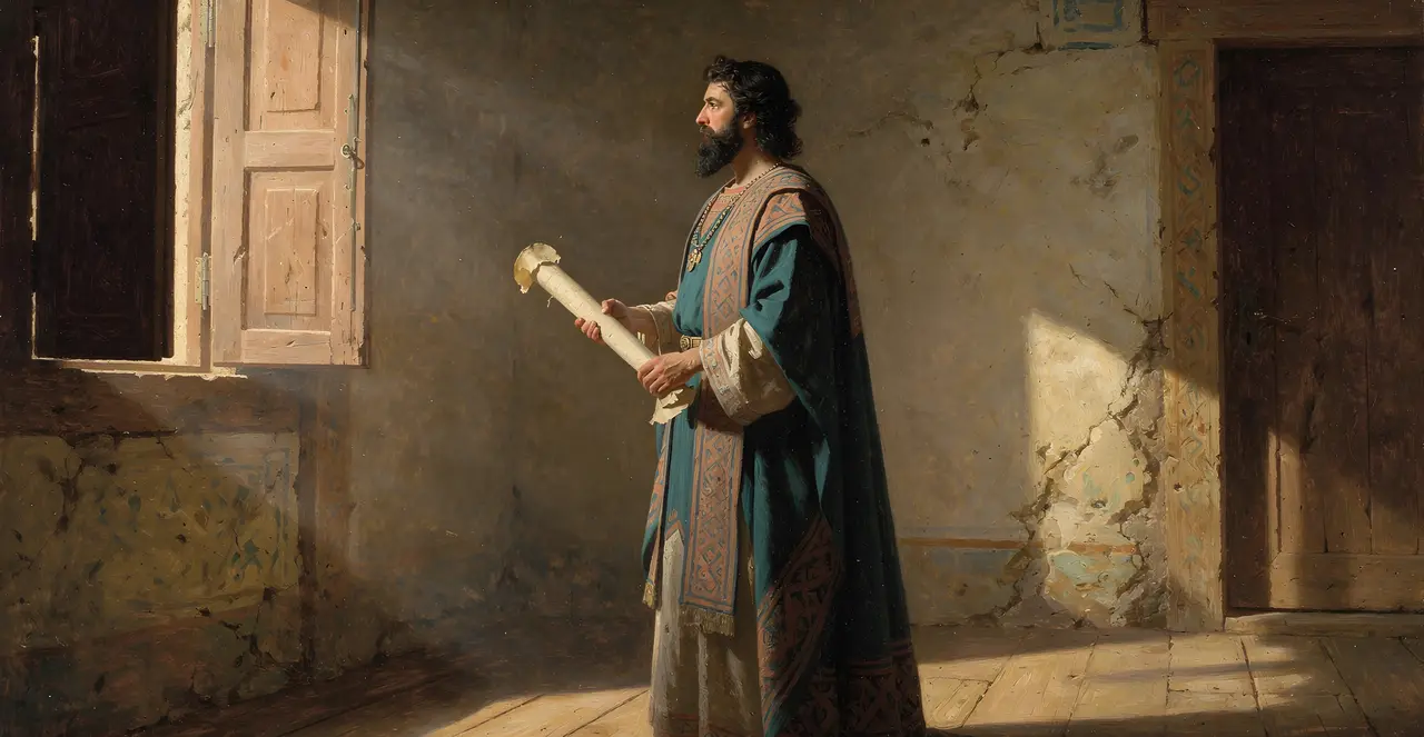 Nehemiah 6:12-15 — Nehemiah, oil painting · TruthPrints