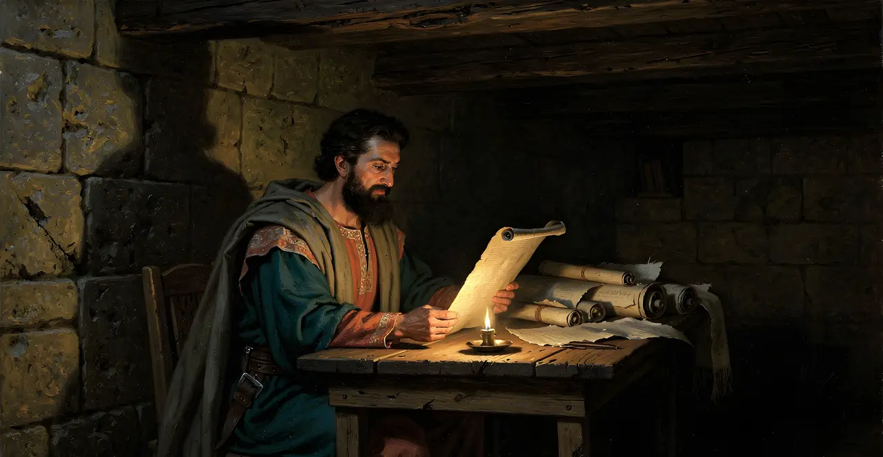 Nehemiah 6:4-6 — Nehemiah, oil painting · TruthPrints