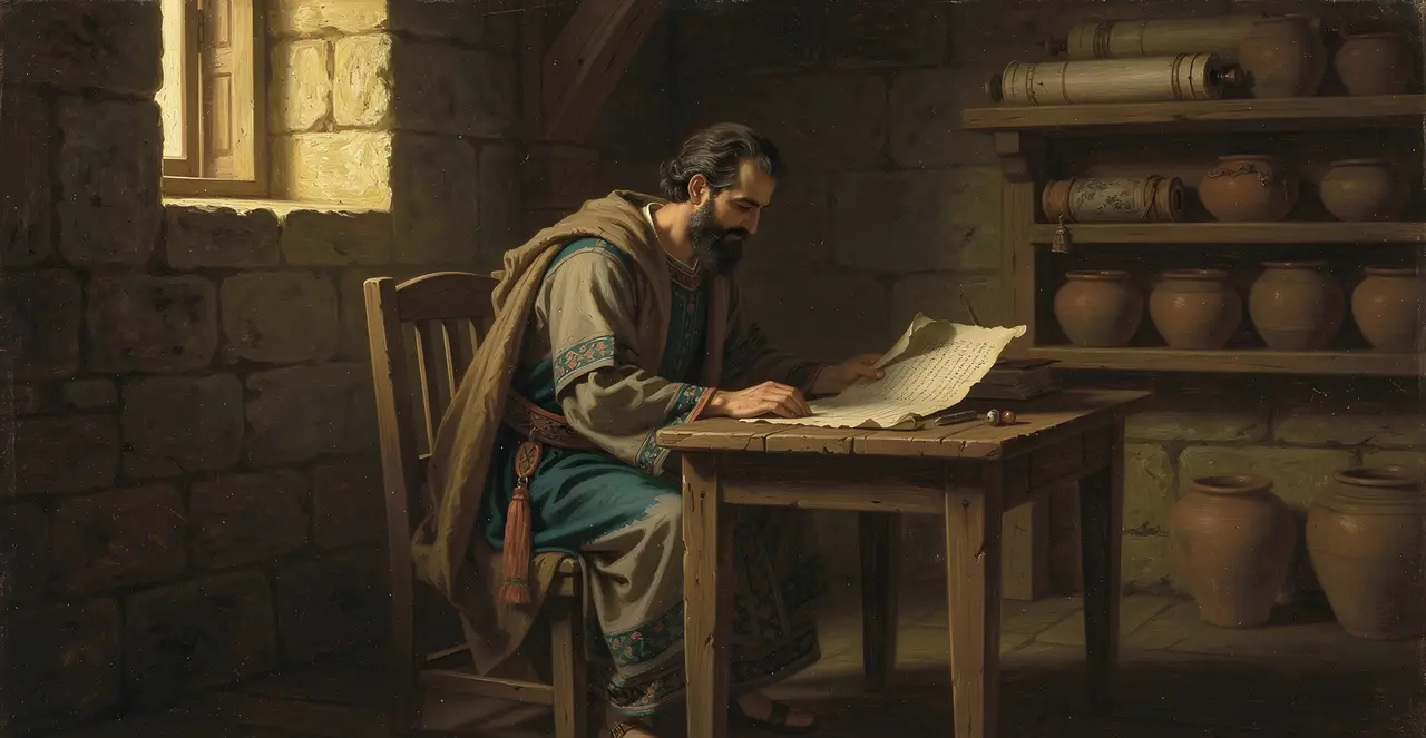 Nehemiah 6:7-9 — Nehemiah, oil painting · TruthPrints