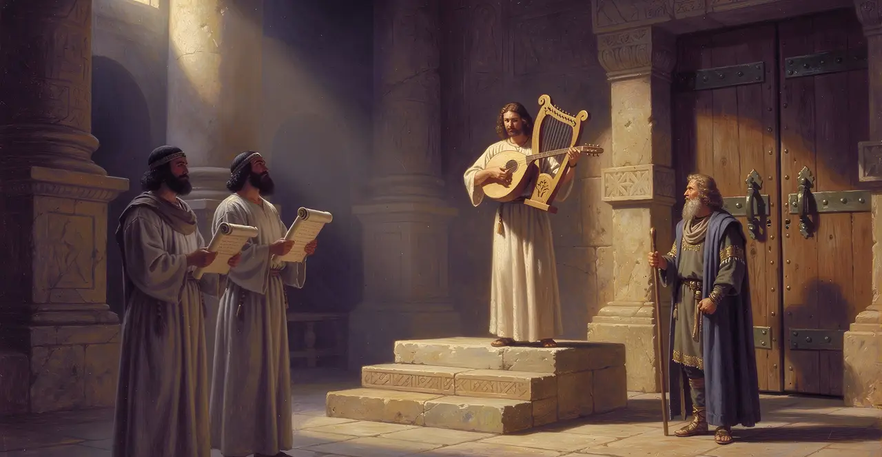 Nehemiah 7:43-49 — Nehemiah, oil painting · TruthPrints