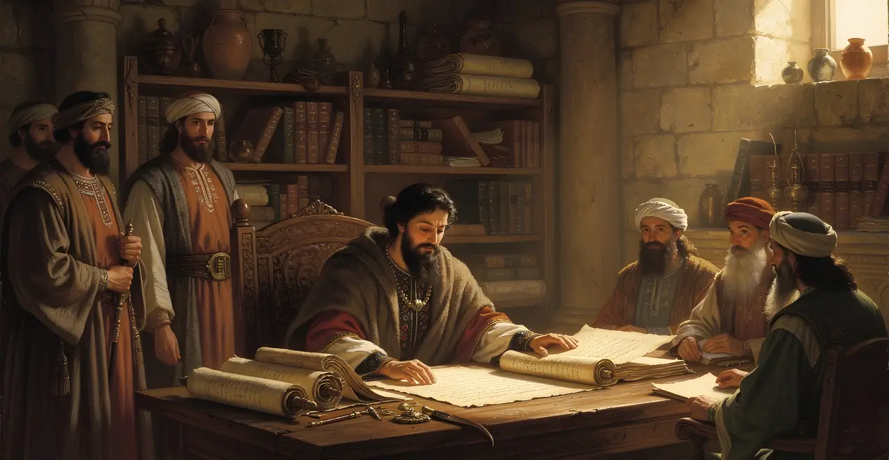 Nehemiah 7:64-69 — Nehemiah, oil painting · TruthPrints