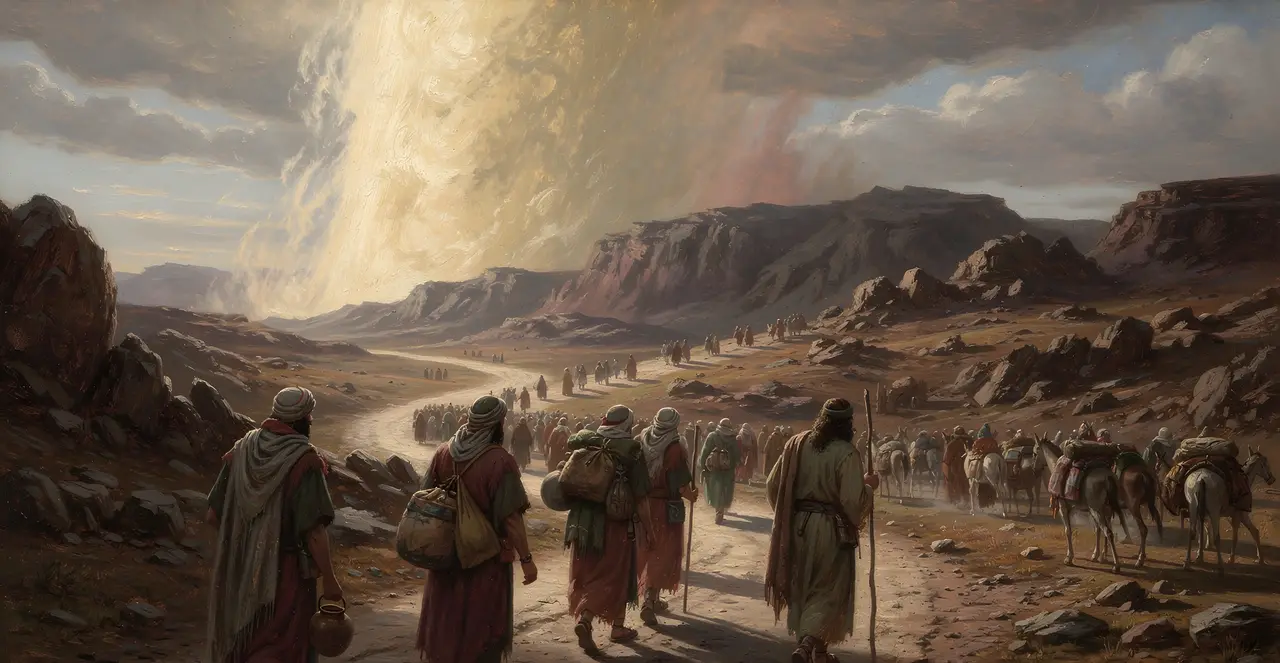 Nehemiah 9:19-21 — Nehemiah, oil painting · TruthPrints