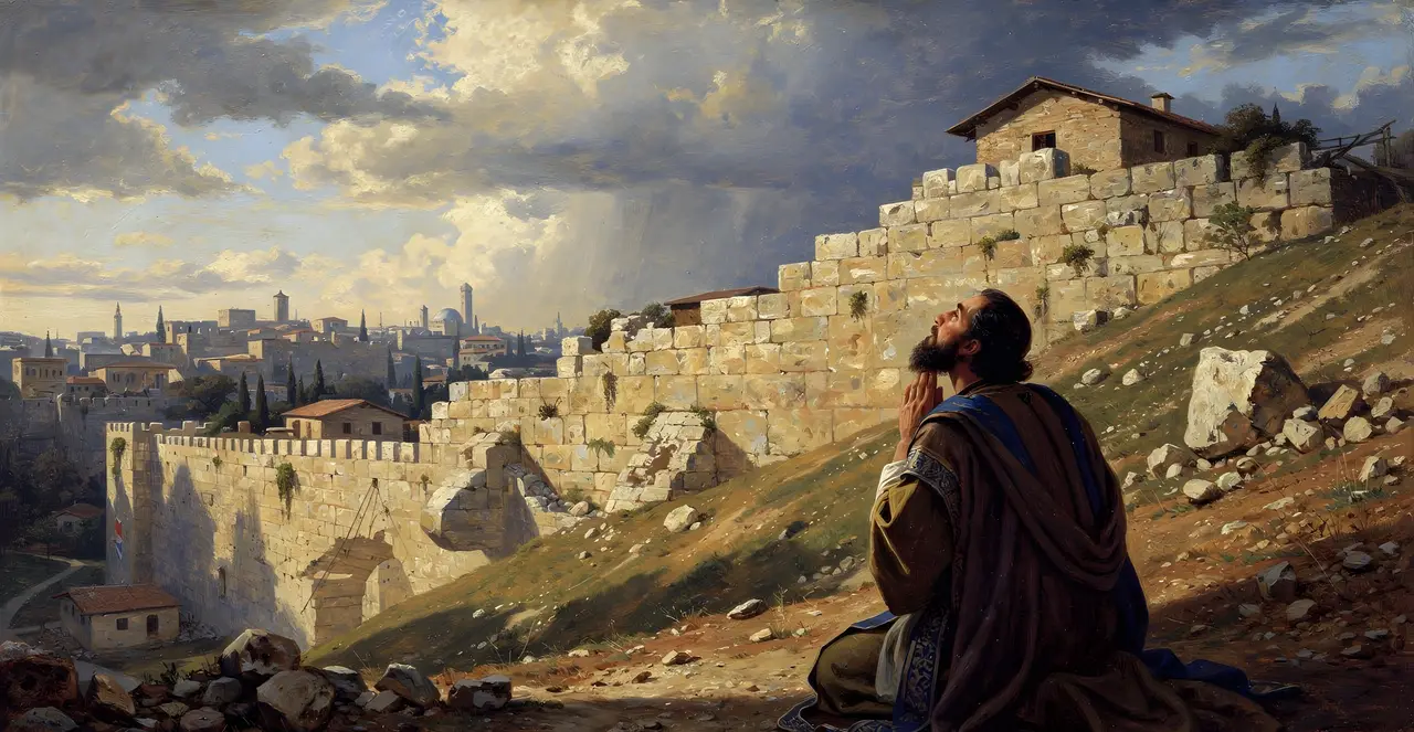 Nehemia 9,28-29 — Nehemia, Ölgemälde · TruthPrints