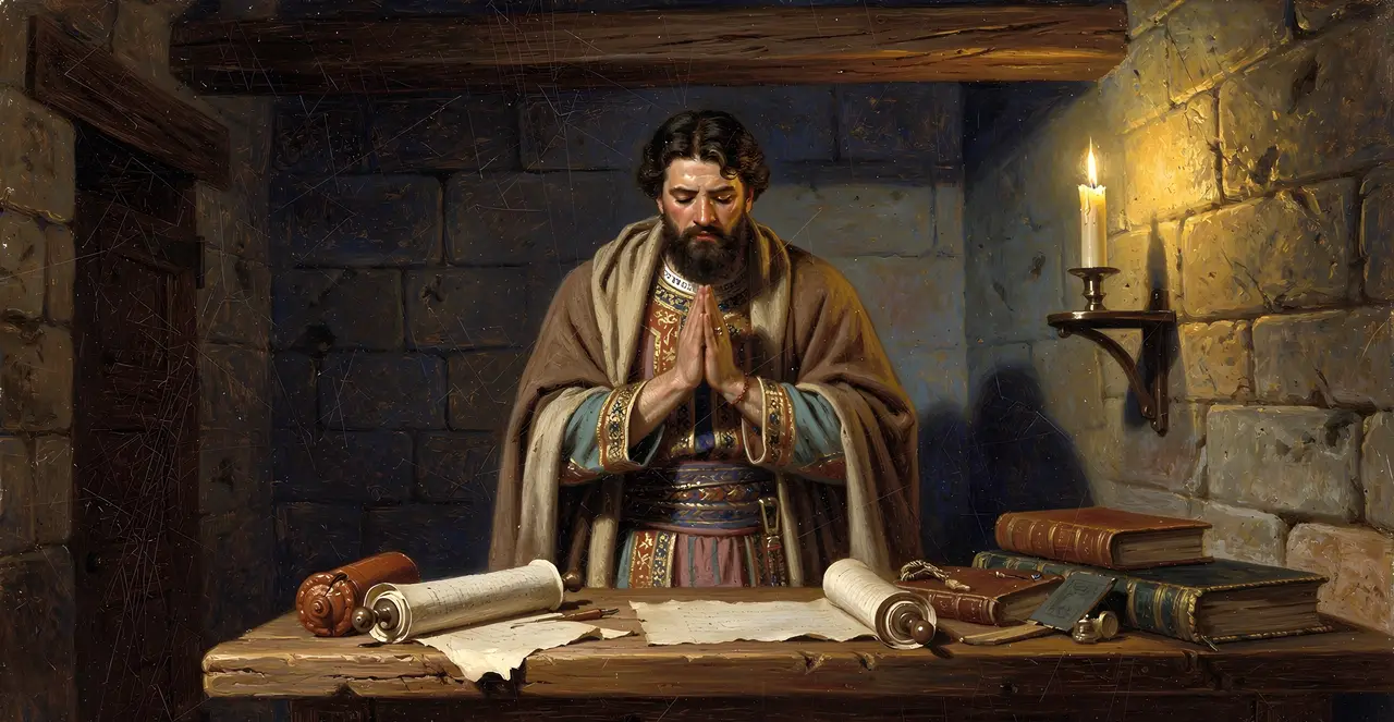 Nehemiah 9:32-33 — Nehemiah, oil painting · TruthPrints