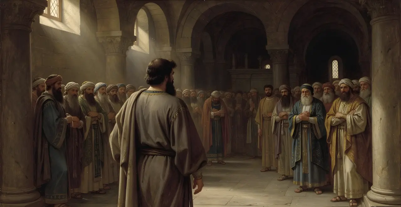 Nehemiah 9:34-36 — Nehemiah, oil painting · TruthPrints