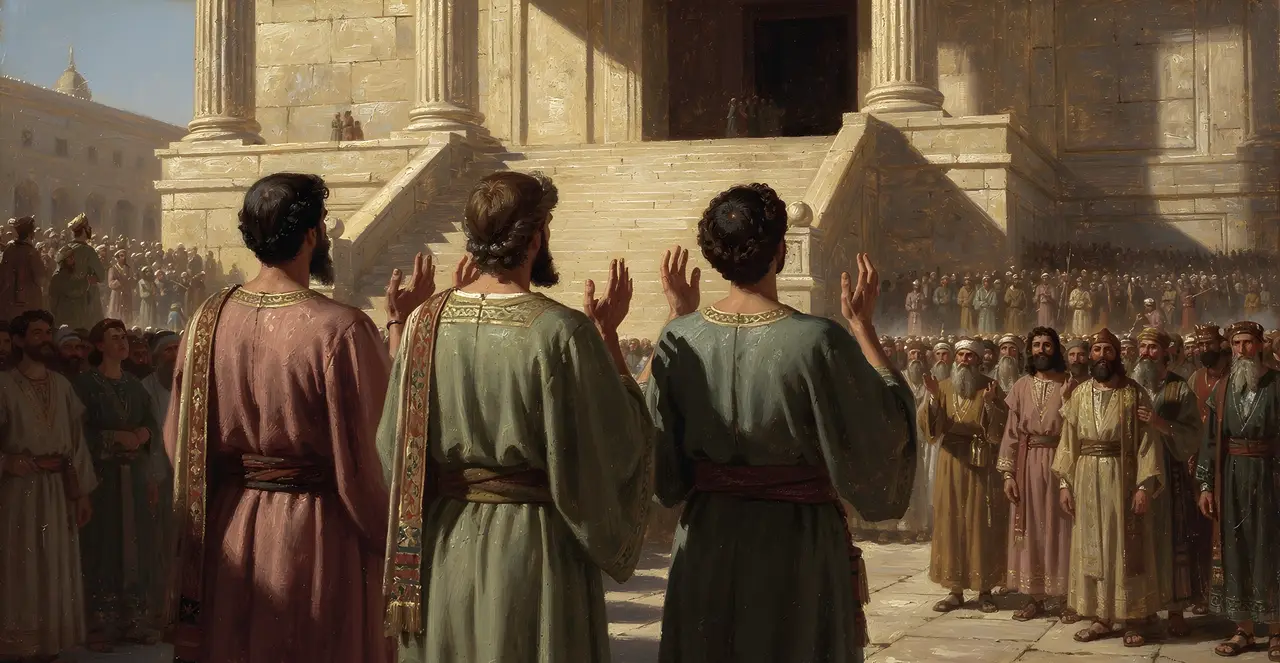 Nehemiah 9:5-7 — Nehemiah, oil painting · TruthPrints