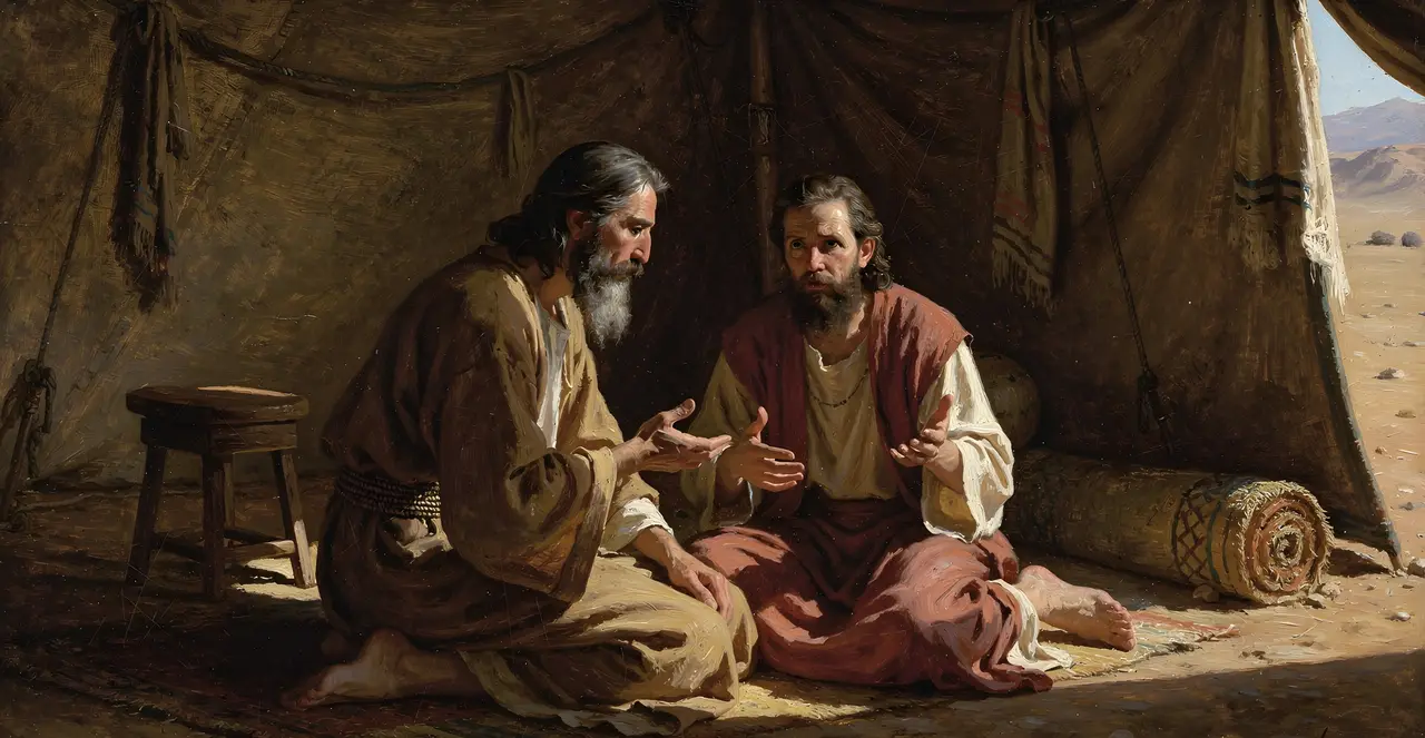 Numbers 1:1-3 — Numbers, oil painting · TruthPrints