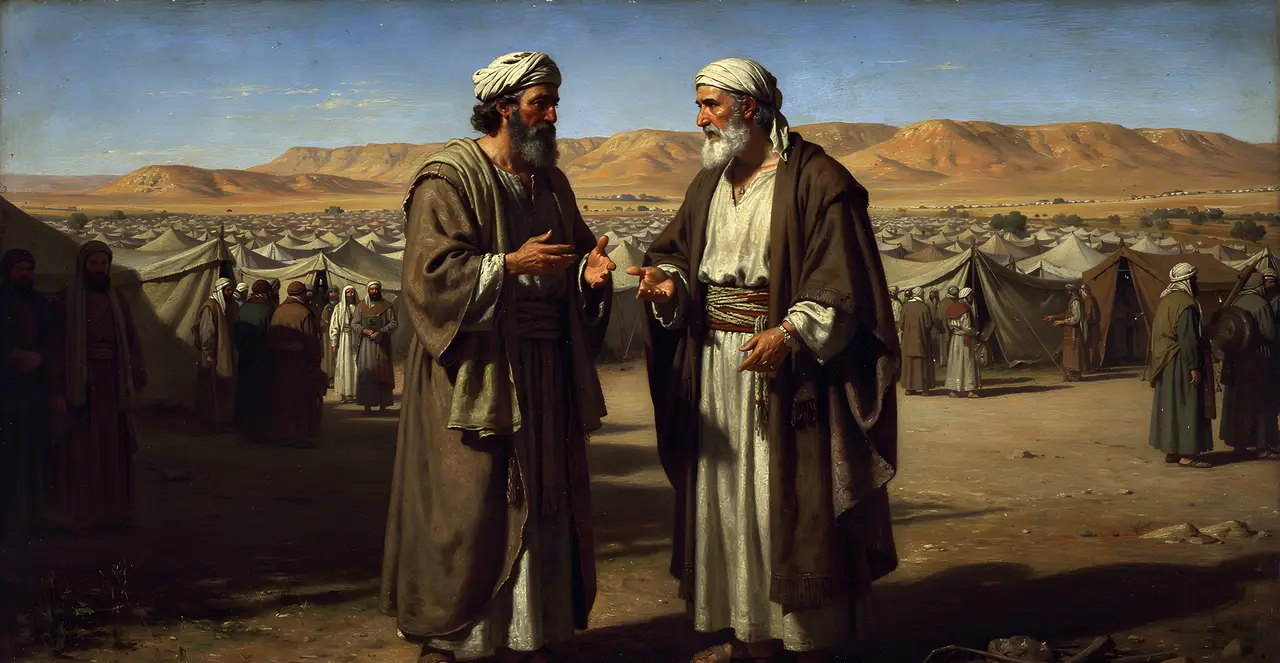 Numbers 1:31-34 — Numbers, oil painting · TruthPrints