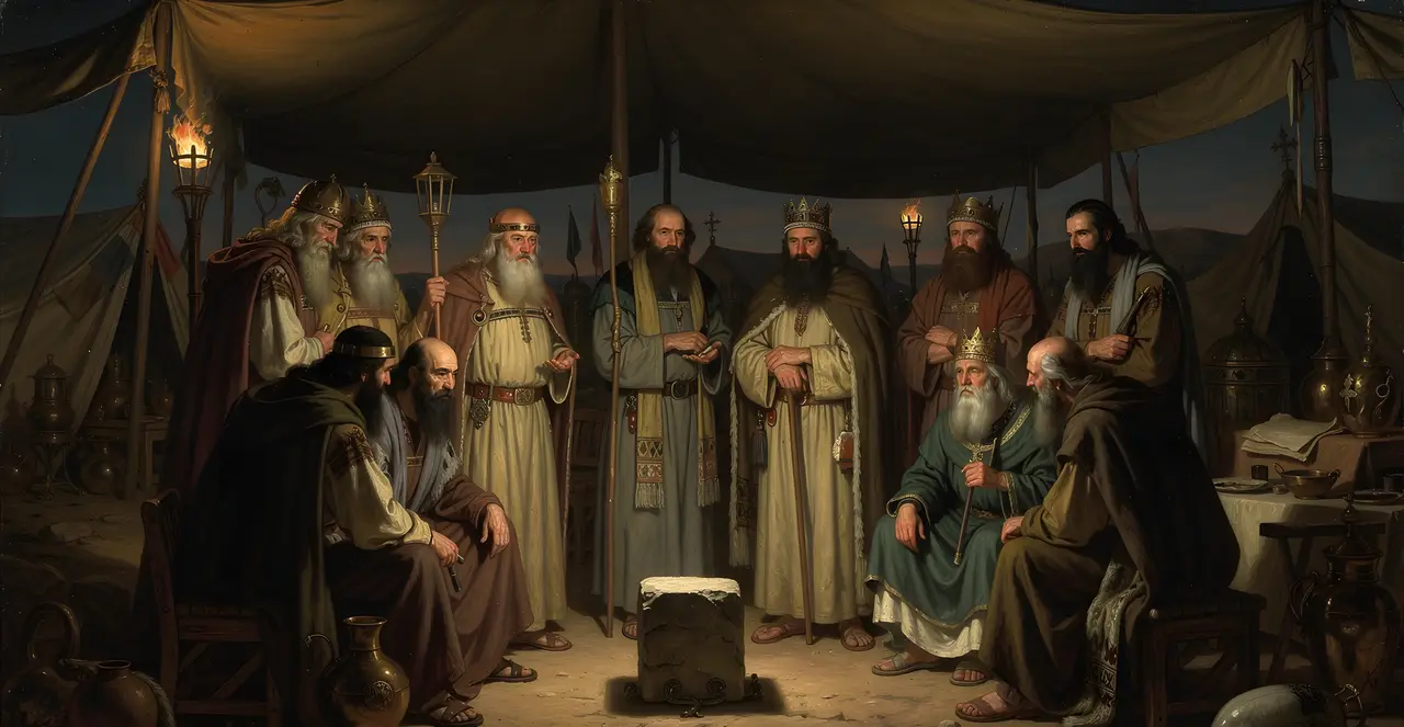 Numbers 1:4-13 — Numbers, oil painting · TruthPrints