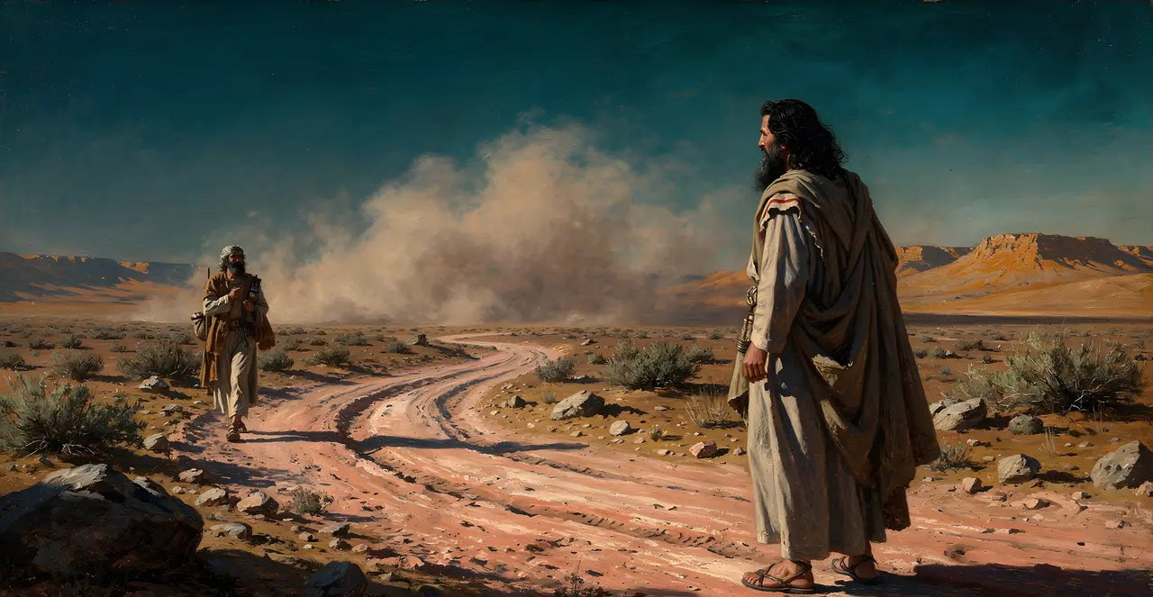 Numbers 10:32-35 — Numbers, oil painting · TruthPrints