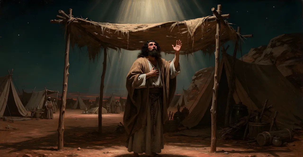 Numbers 11:10-12 — Numbers, oil painting · TruthPrints