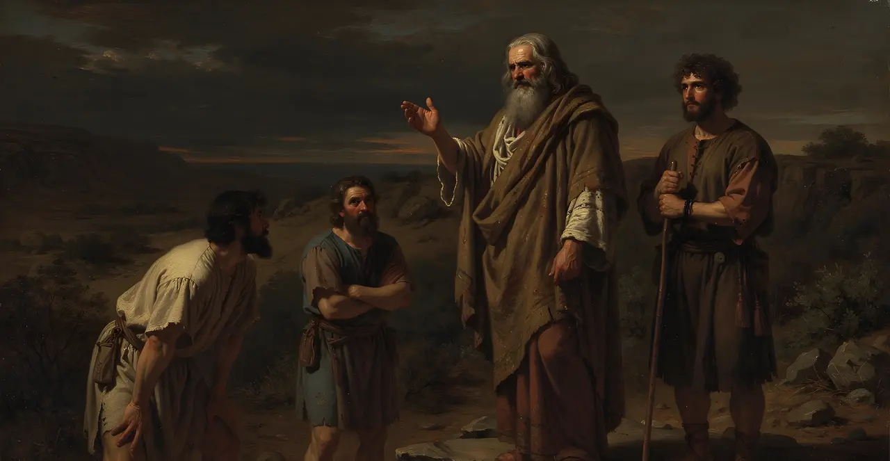 Numbers 13:1-6 — Numbers, oil painting · TruthPrints