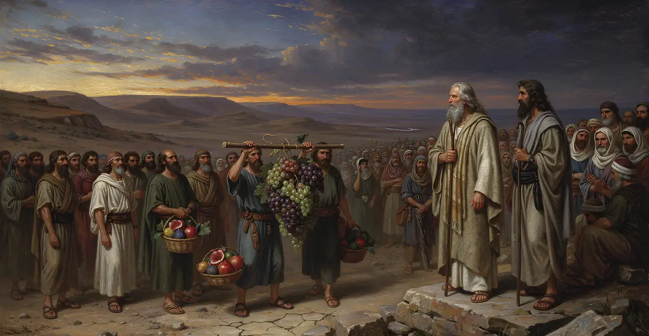 Numbers 13:20-22 — Numbers, oil painting · TruthPrints