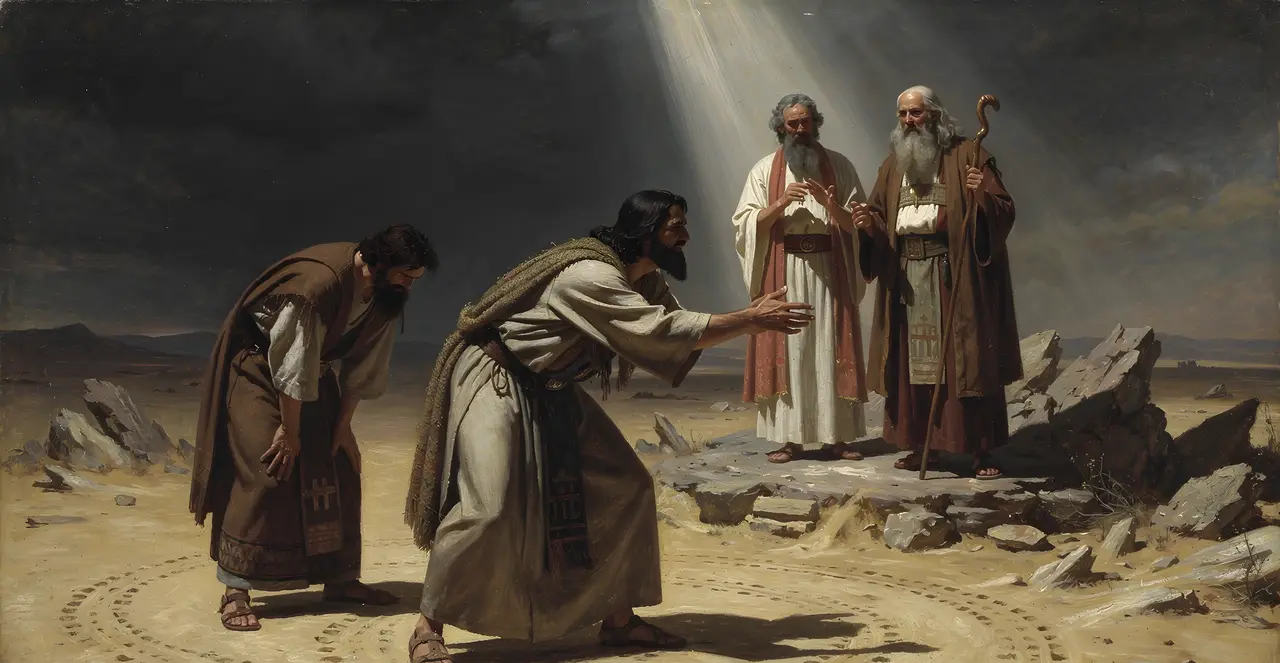 Numbers 13:29-31 — Numbers, oil painting · TruthPrints