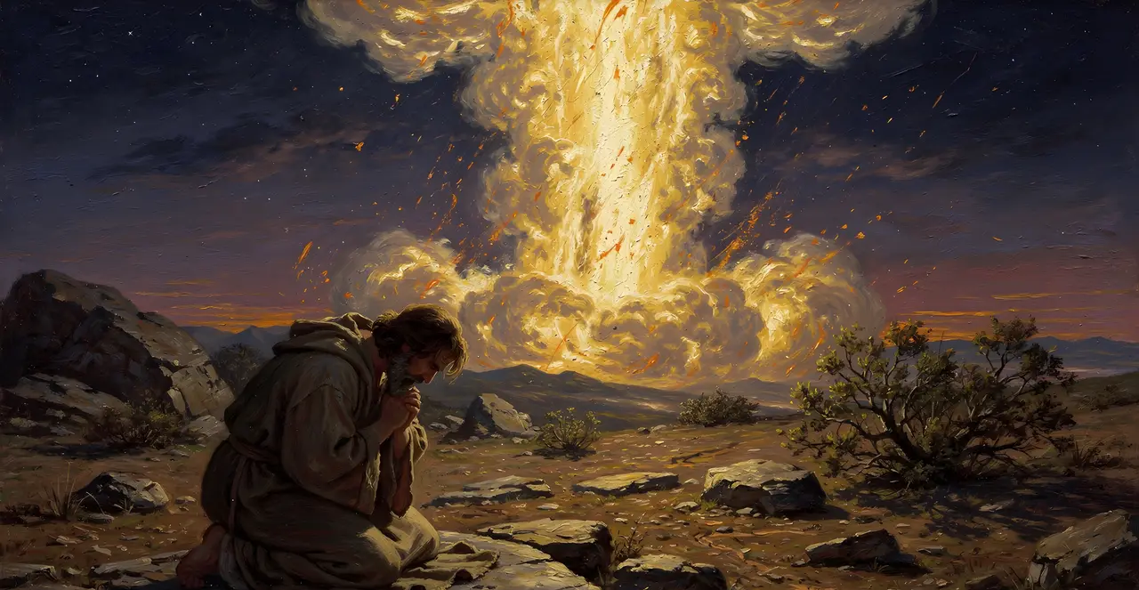 Numbers 14:12-14 — Numbers, oil painting · TruthPrints