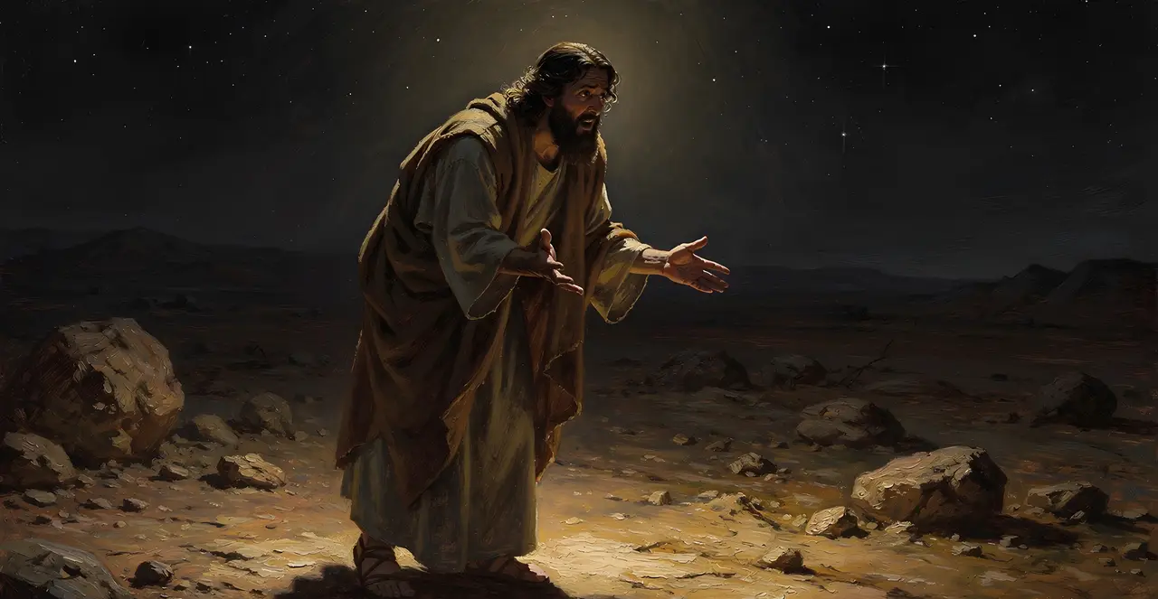Numbers 14:15-18 — Numbers, oil painting · TruthPrints