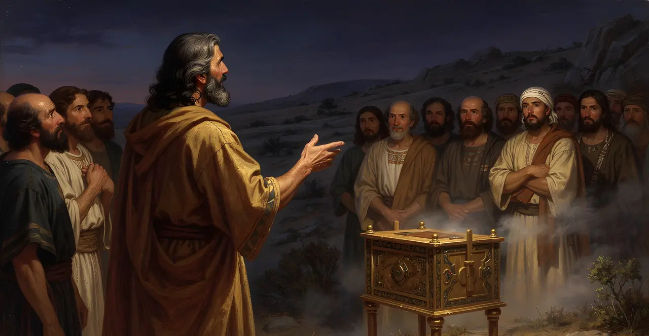 Numbers 14:41-44 — Numbers, oil painting · TruthPrints