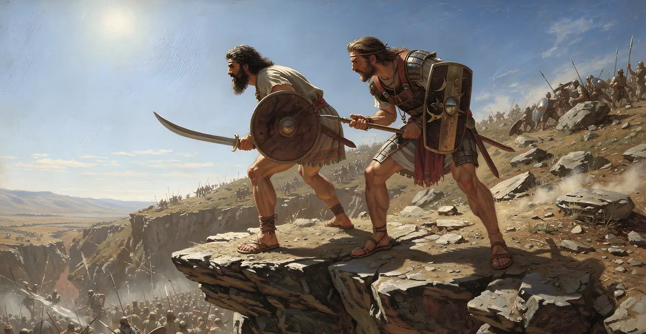 Numbers 14:45 — Numbers, oil painting · TruthPrints