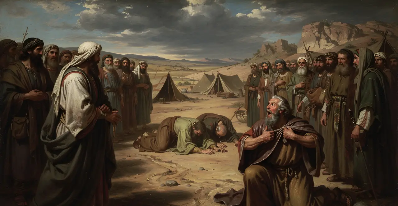 Numbers 14:5-8 — Numbers, oil painting · TruthPrints