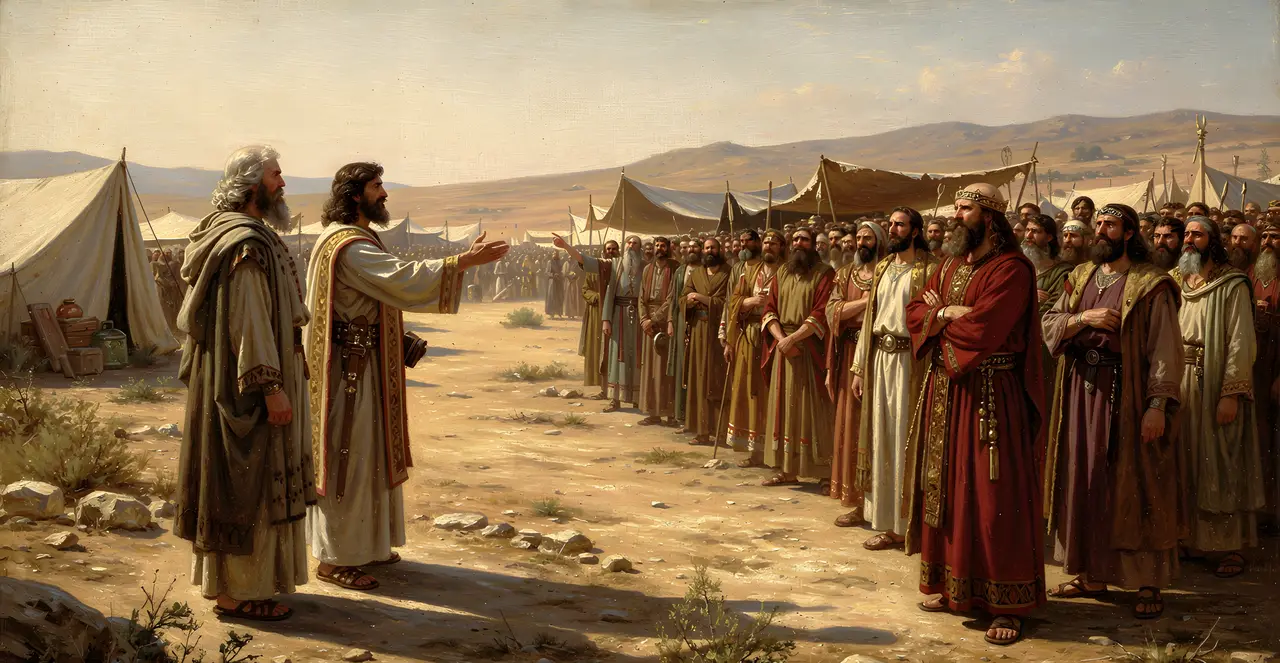 Numbers 16:1-3 — Numbers, oil painting · TruthPrints