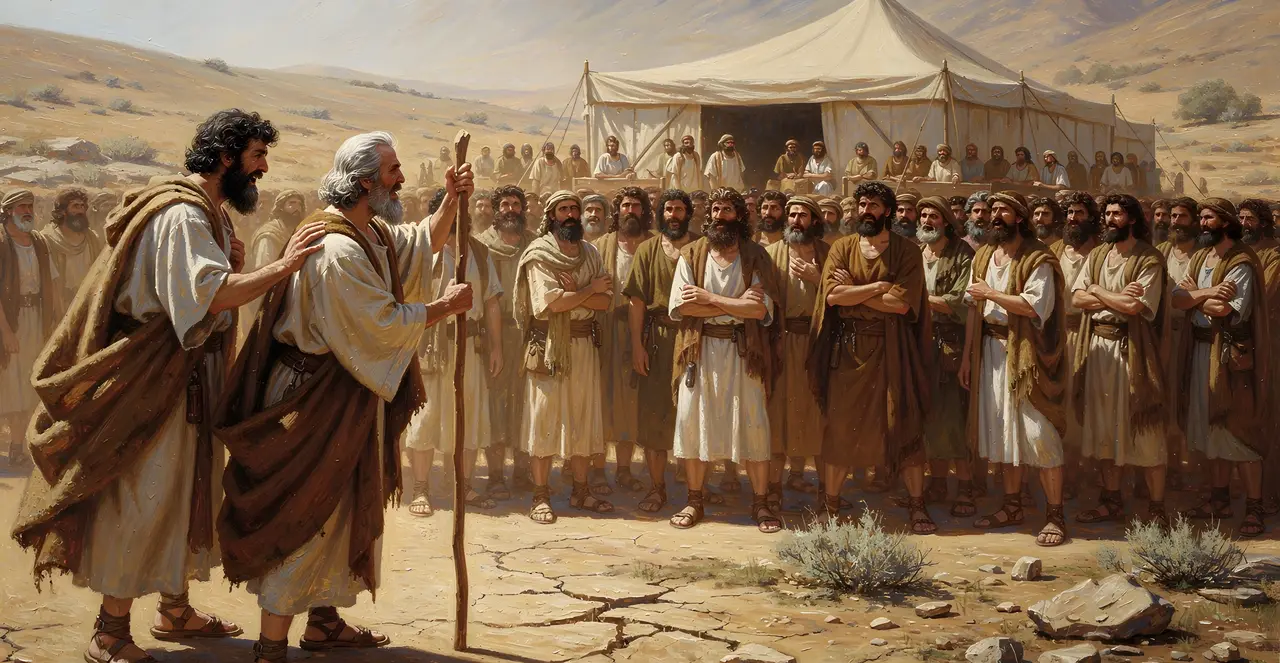 Numbers 16:15-18 — Numbers, oil painting · TruthPrints