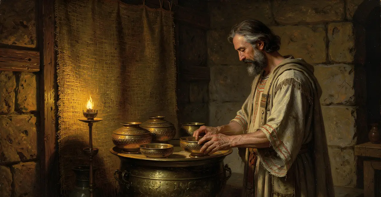 Numbers 16:38-39 — Numbers, oil painting · TruthPrints