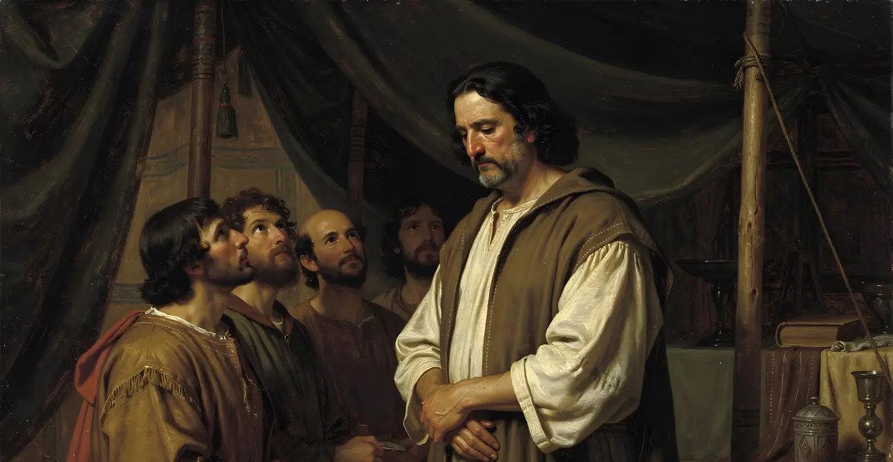 Numbers 18:1-2 — Numbers, oil painting · TruthPrints