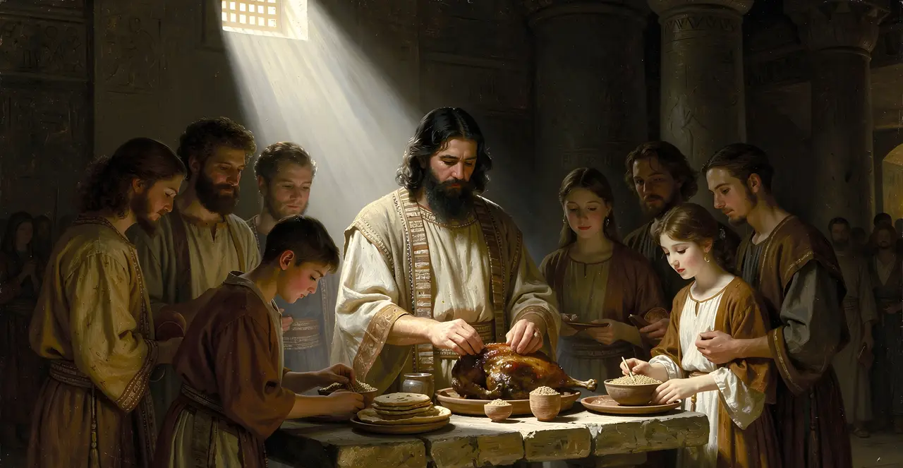 Numbers 18:10-12 — Numbers, oil painting · TruthPrints