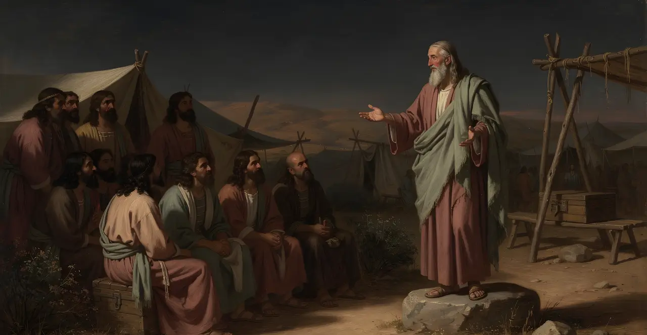 Numbers 18:24-26 — Numbers, oil painting · TruthPrints