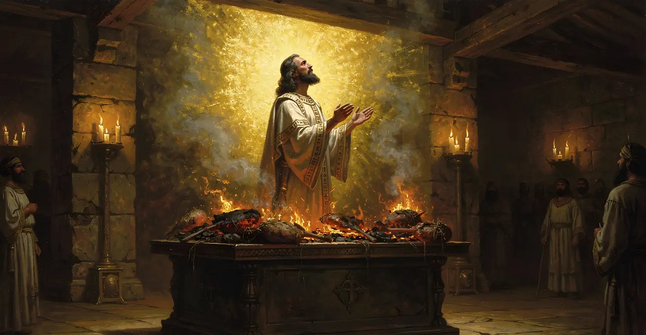 Numbers 18:8-9 — Numbers, oil painting · TruthPrints