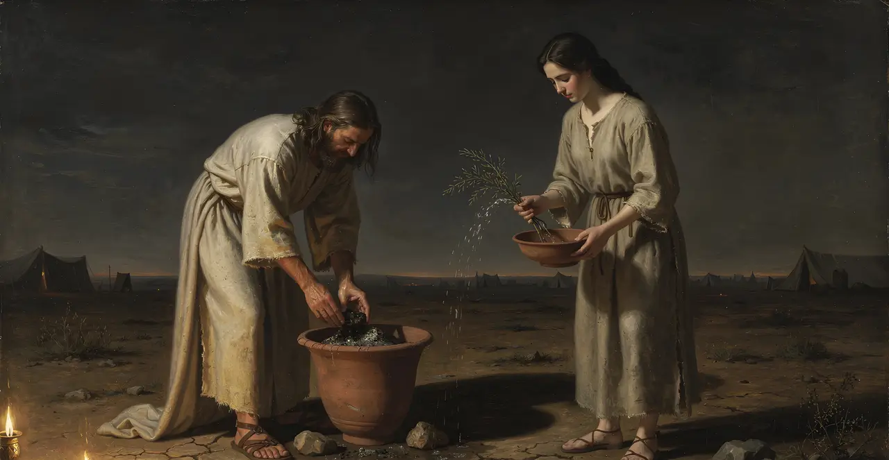 Numbers 19:12-13 — Numbers, oil painting · TruthPrints