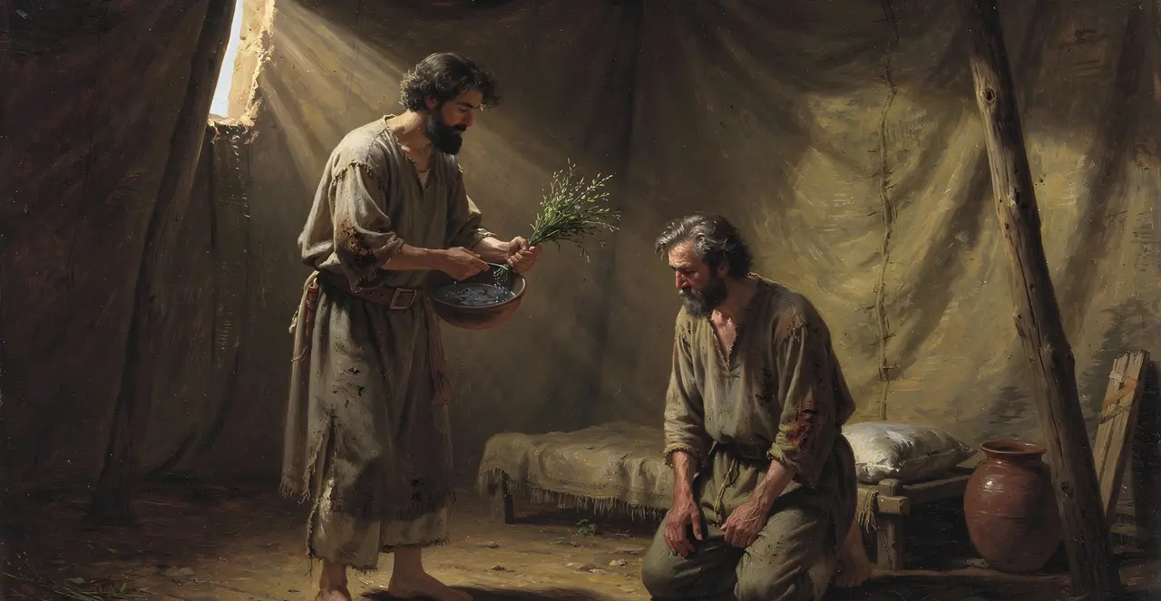 Numbers 19:14-17 — Numbers, oil painting · TruthPrints