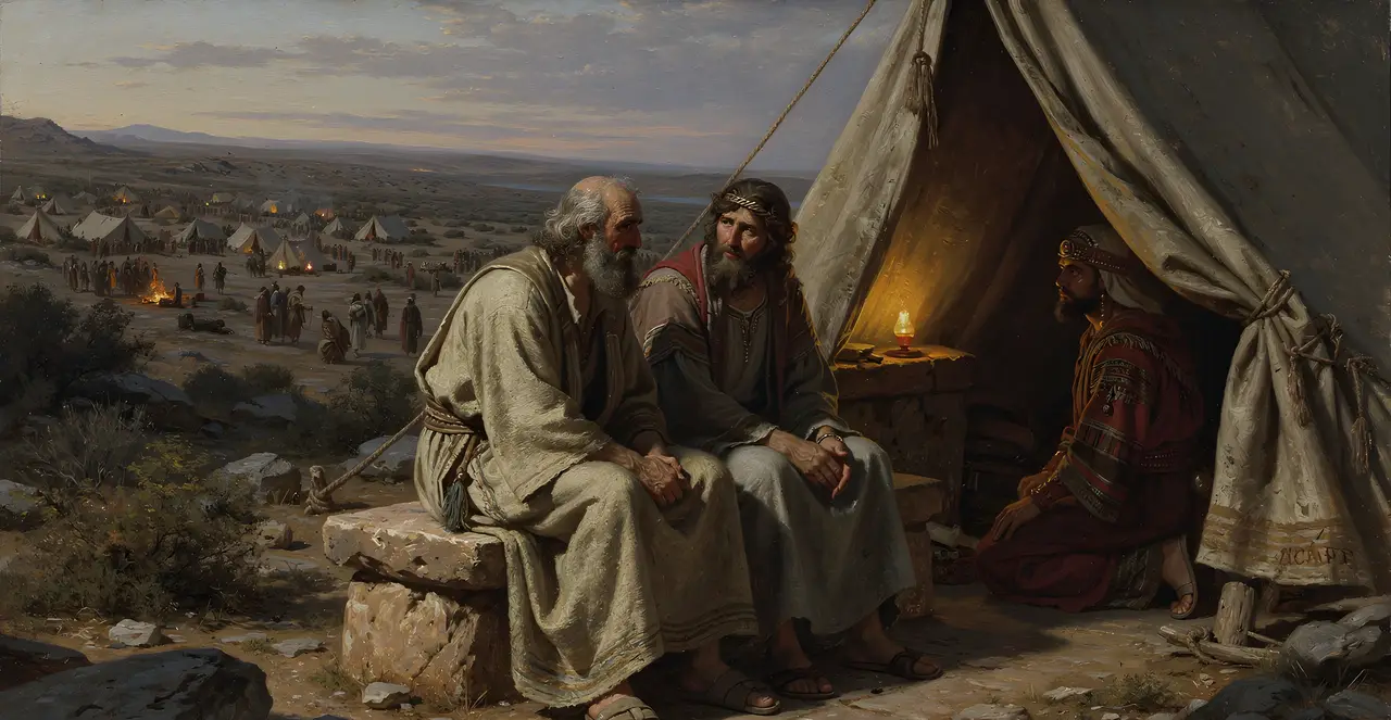 Numbers 20:15-17 — Numbers, oil painting · TruthPrints