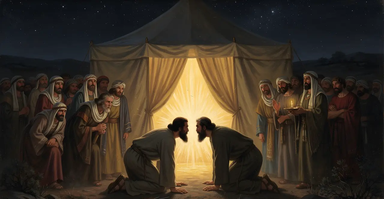 Numbers 20:5-7 — Numbers, oil painting · TruthPrints