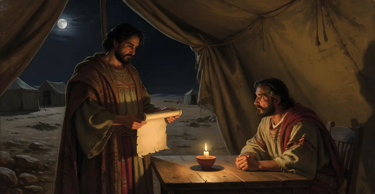 Numbers 21:16-21 — Numbers, oil painting · TruthPrints