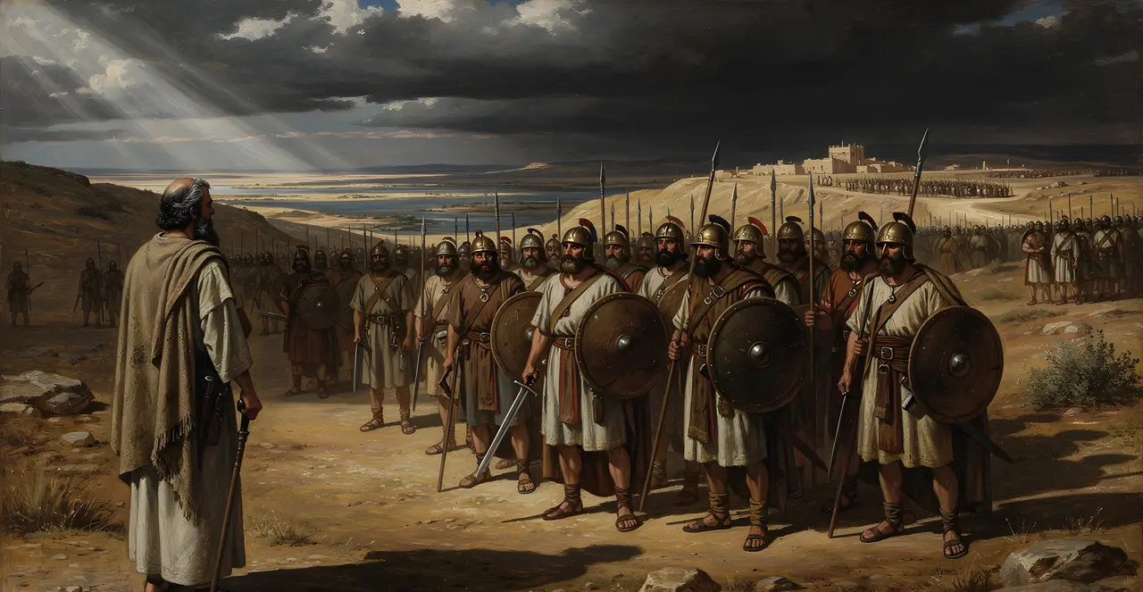 Numbers 21:34-35 — Numbers, oil painting · TruthPrints