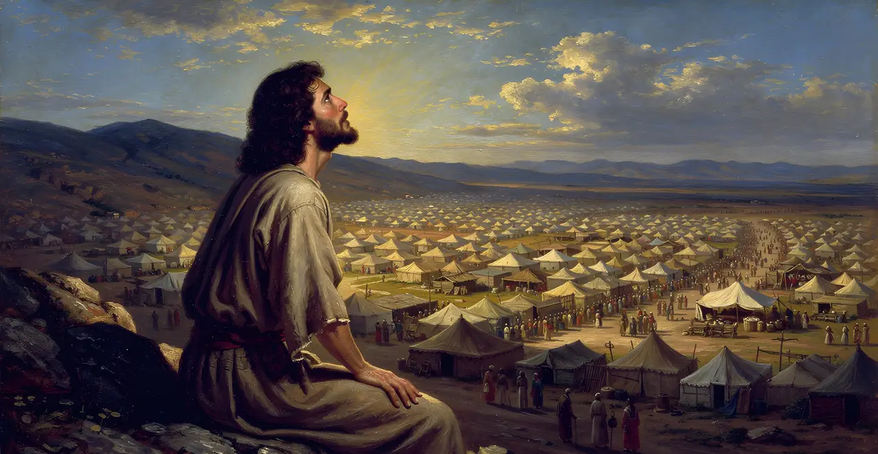 Numbers 24:1-5 — Numbers, oil painting · TruthPrints