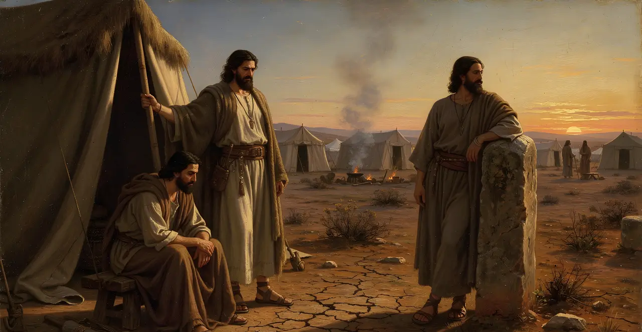 Numbers 26:10-14 — Numbers, oil painting · TruthPrints