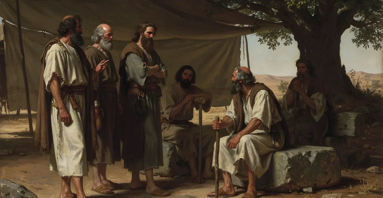 Numbers 26:20-24 — Numbers, oil painting · TruthPrints