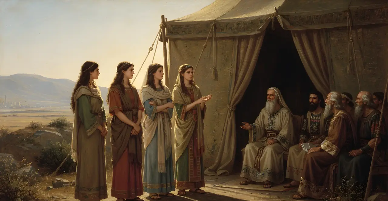 Numbers 27:1-3 — Numbers, oil painting · TruthPrints
