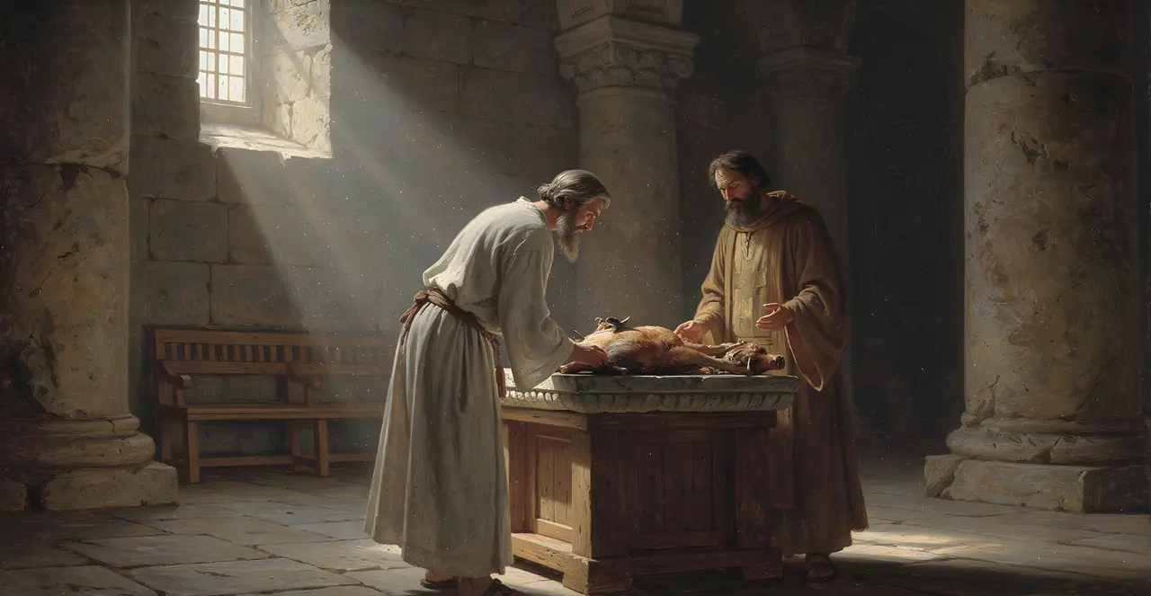 Numbers 28:31 — Numbers, oil painting · TruthPrints