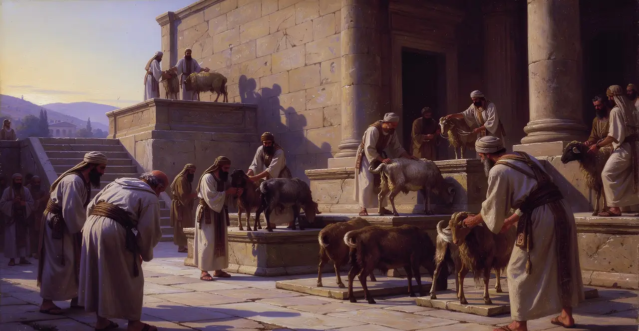Numbers 29:31-35 — Numbers, oil painting · TruthPrints