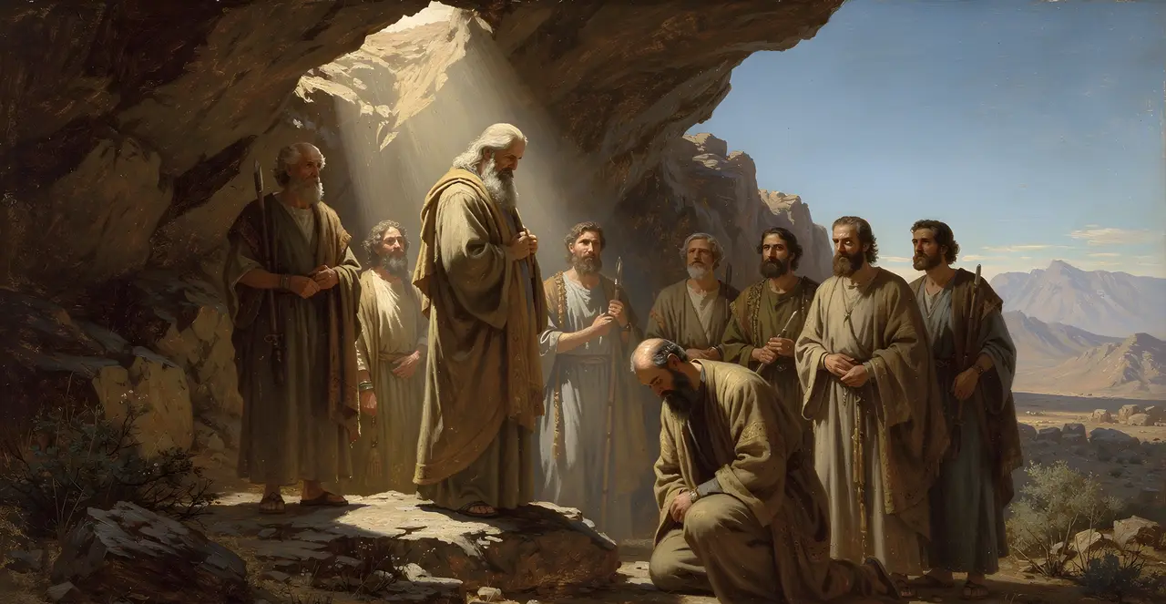 Numbers 3:10-13 — Numbers, oil painting · TruthPrints