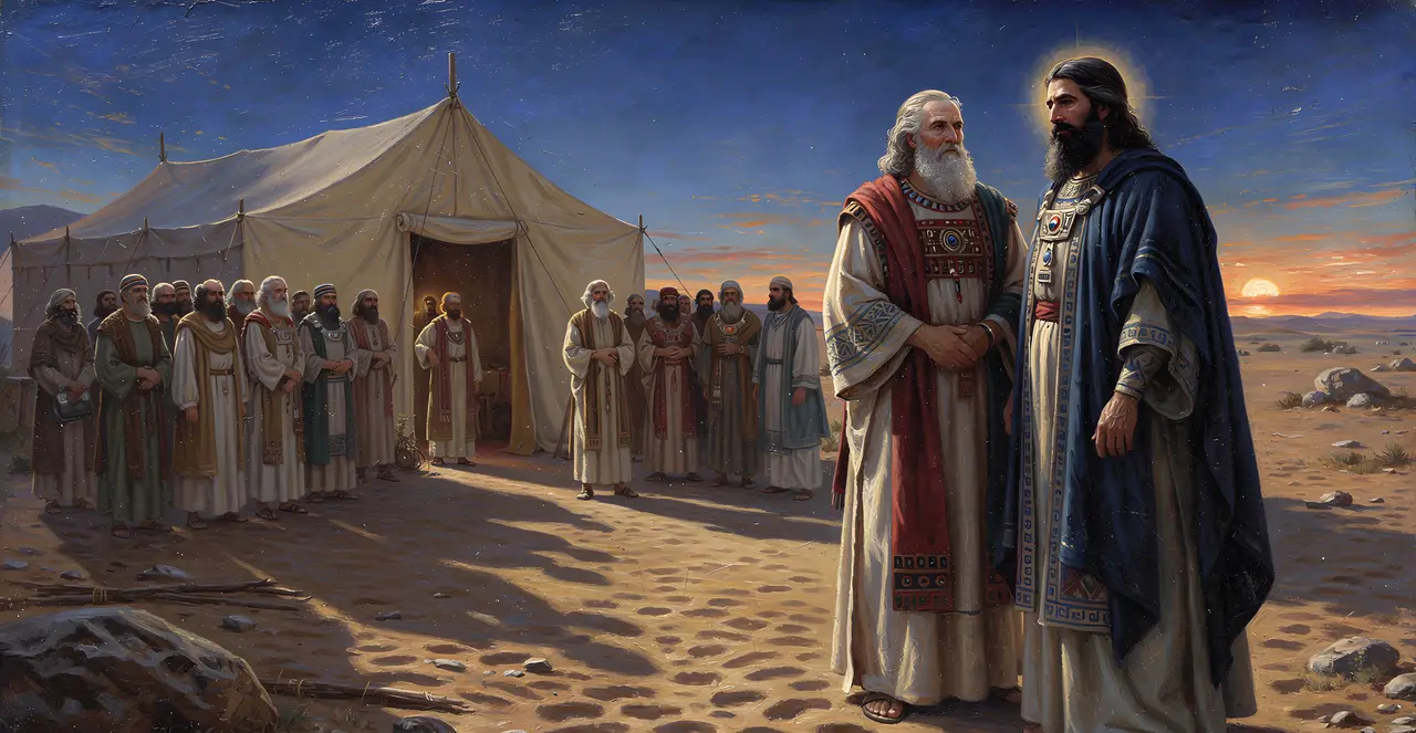 Numbers 3:38-40 — Numbers, oil painting · TruthPrints