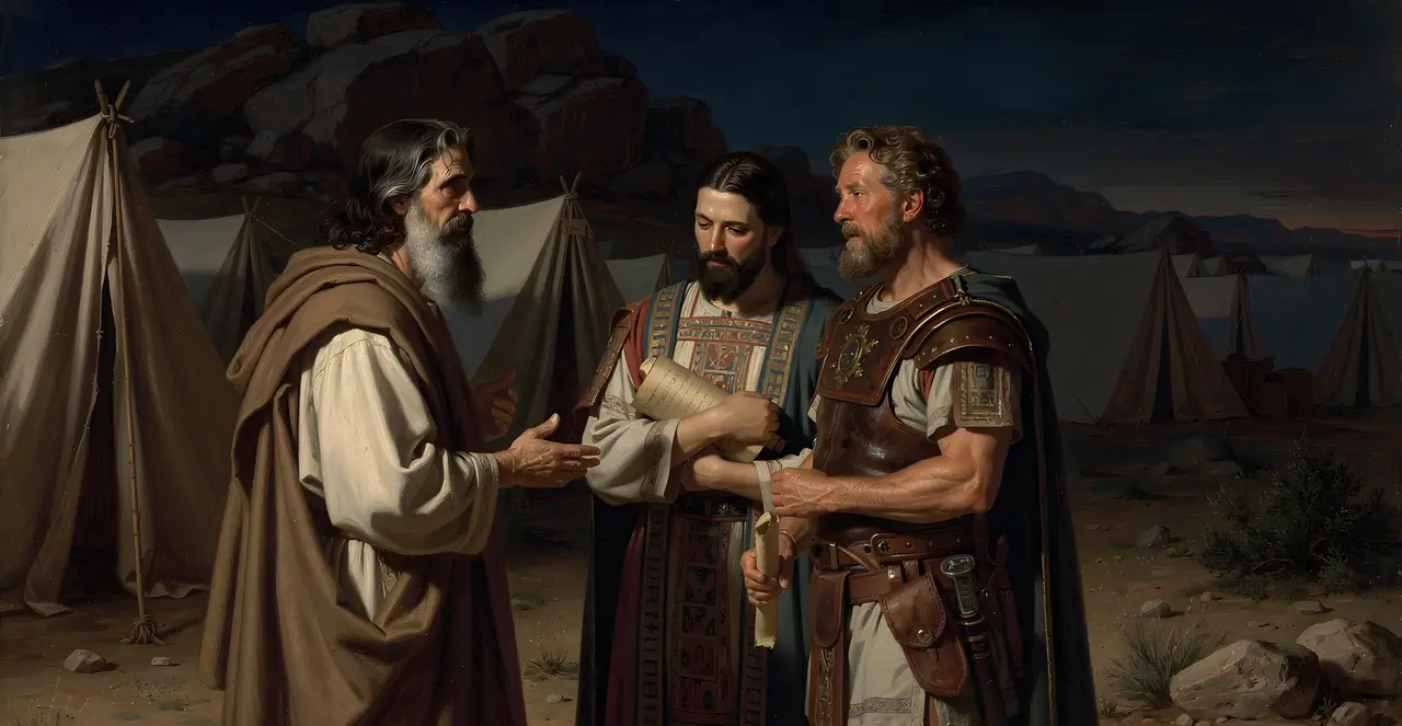 Numbers 31:17-20 — Numbers, oil painting · TruthPrints