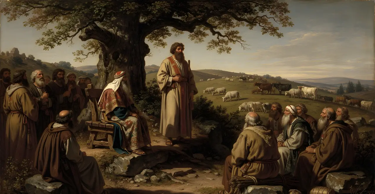 Numbers 32:1-4 — Numbers, oil painting · TruthPrints