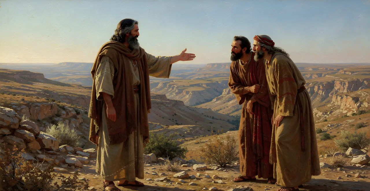 Numbers 32:17-20 — Numbers, oil painting · TruthPrints