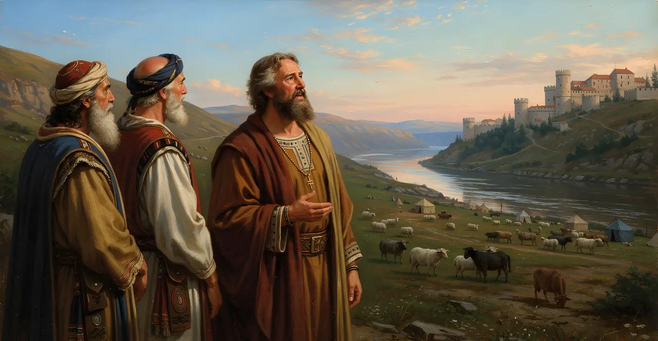 Numbers 32:21-24 — Numbers, oil painting · TruthPrints